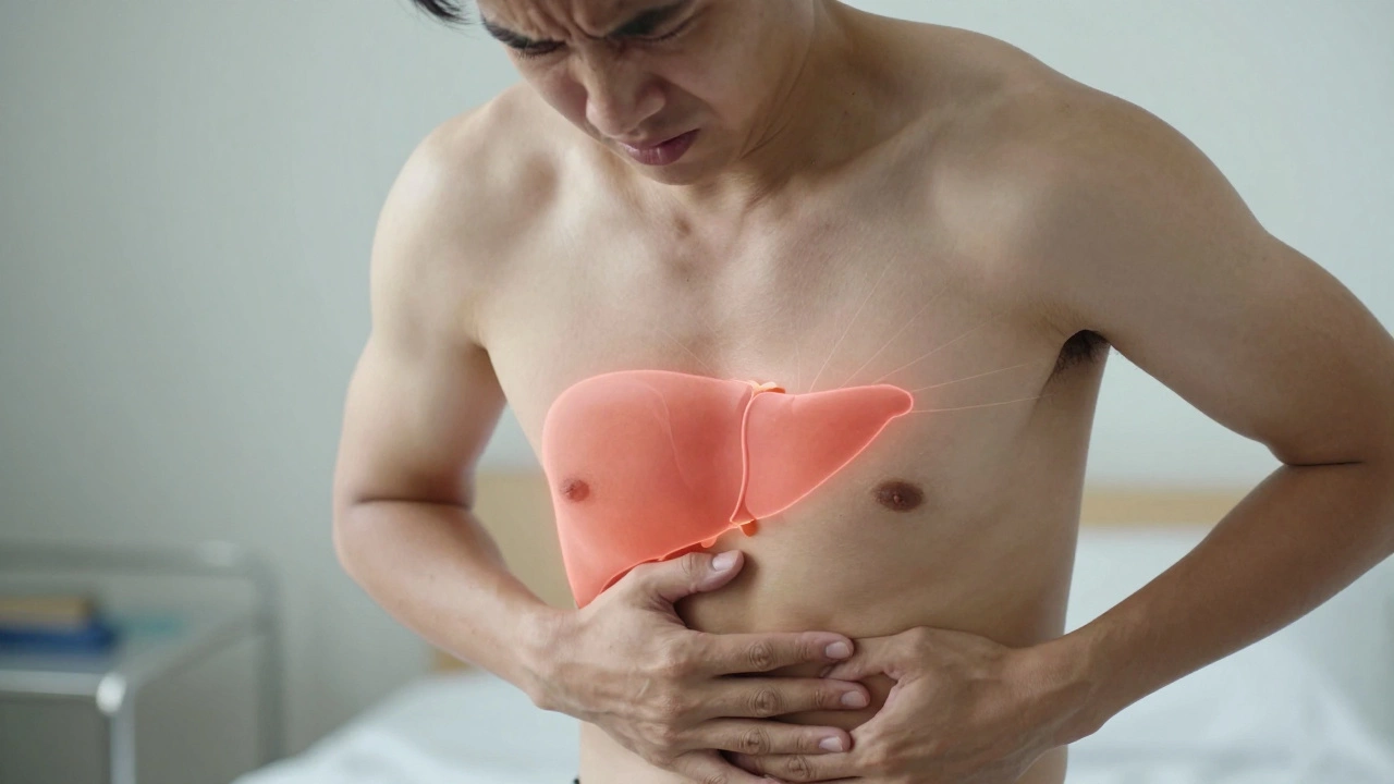 Куда отдает боль при болезни печени: где именно чувствуется дискомфорт и что это значит