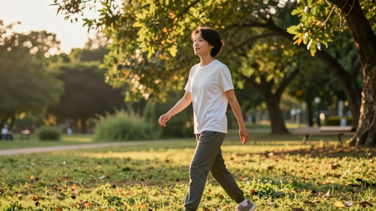 Прогулка на природе для поддержания здоровья глаз